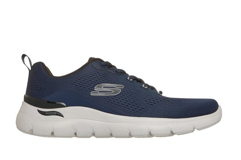 Zapatillas Skechers Arch Fit Summits Kravel 233178 azul marino para hombre
