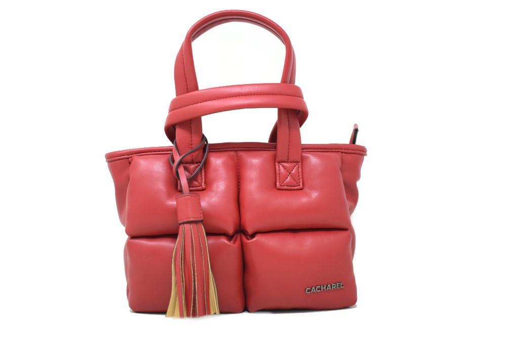 Bolso tote Cacharel bags CJ252042 de color cherry