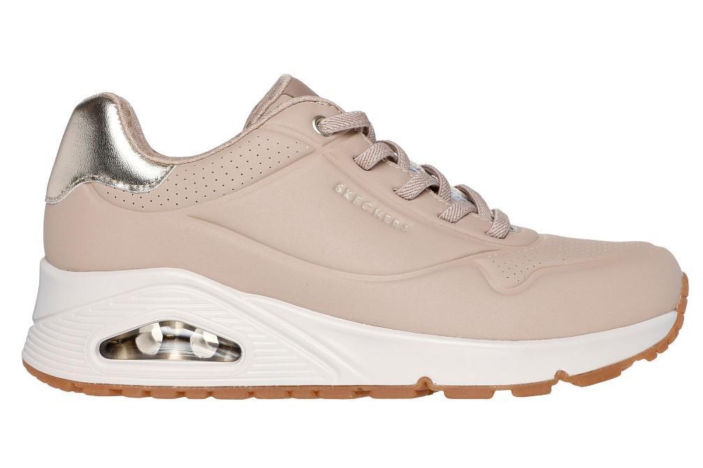 Zapatillas Skechers Uno - Shimmer Away 155196 en natural para mujer