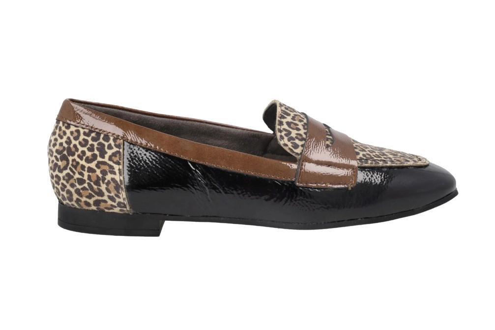 Mocasines planos Pitillos 10870 en animal print