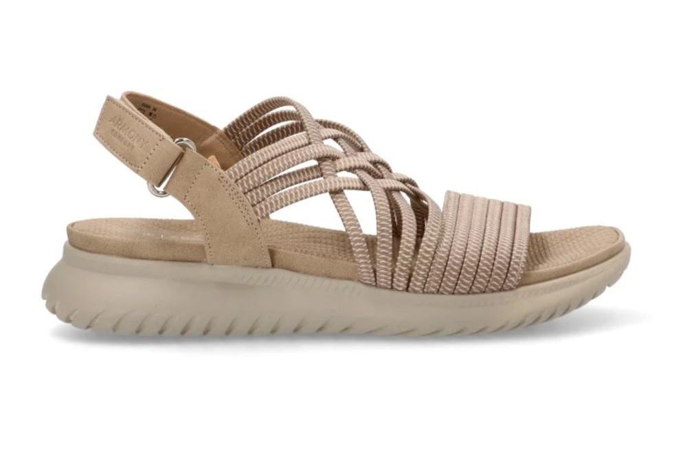 Sandalias deportivas Armony by Etika 40009 BATELES en beige para mujer