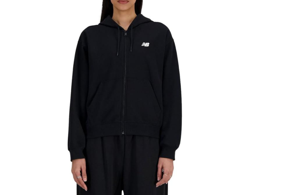 Chaqueta New Balance con tejido French terry WJ41501 negro