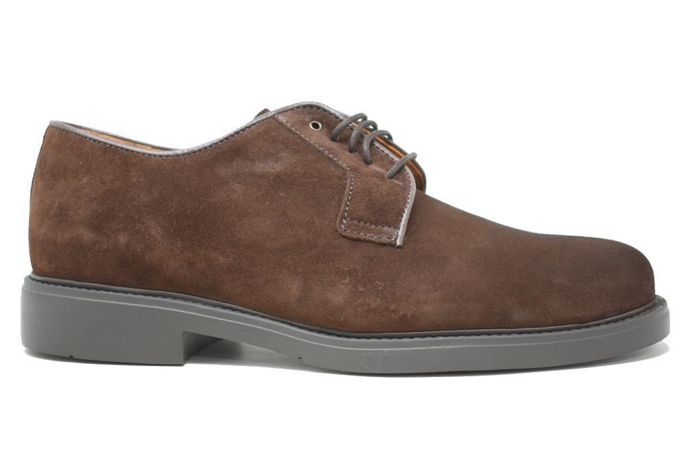 Zapatos con cordones Angel Sansano 25005 en marrón para hombre
