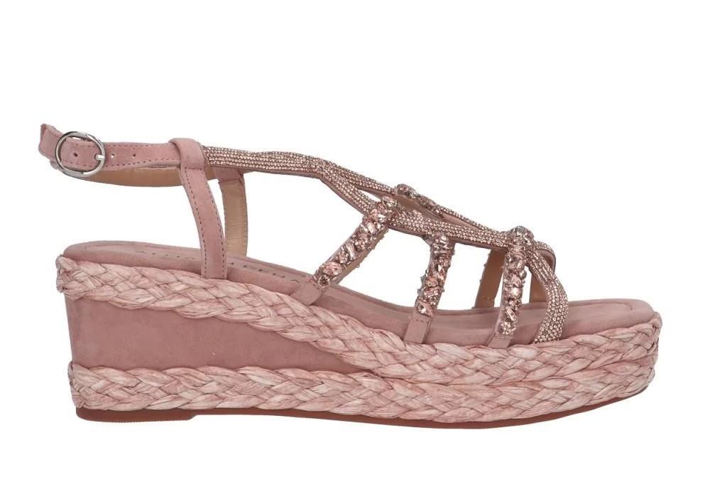 Sandalias con cuña Alma en Pena V241012 en rosa