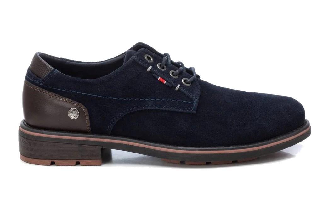 Zapatos con cordones XTI 143218 en azul marino