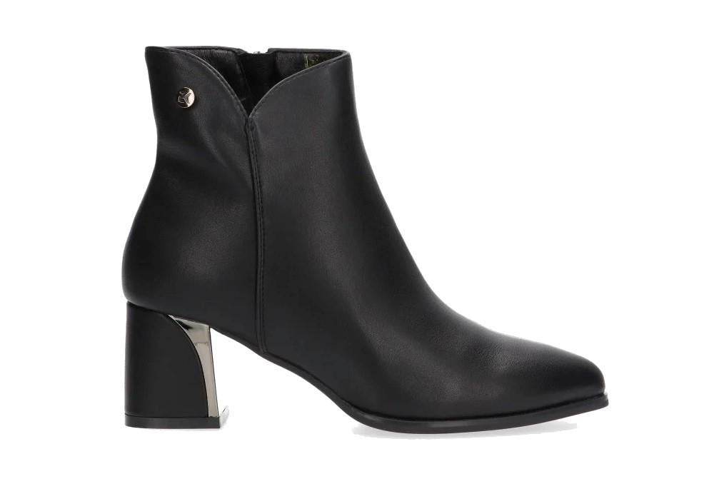Botines de tacón ETIKA PESCARA 32418 en color negro para mujer