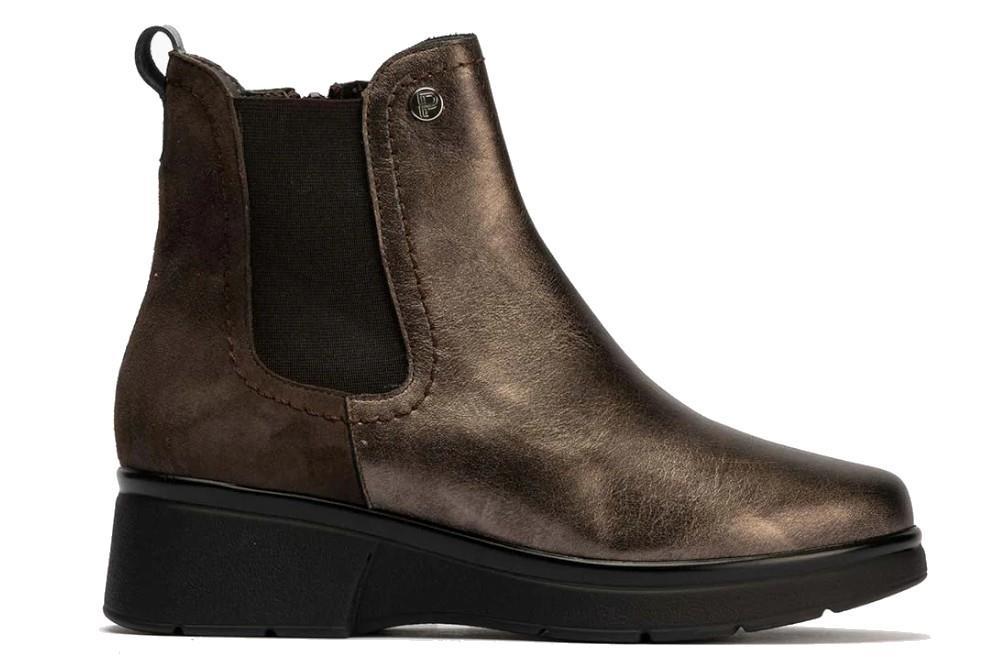 Botines chelsea Pitillos 10052 en marrón para mujer