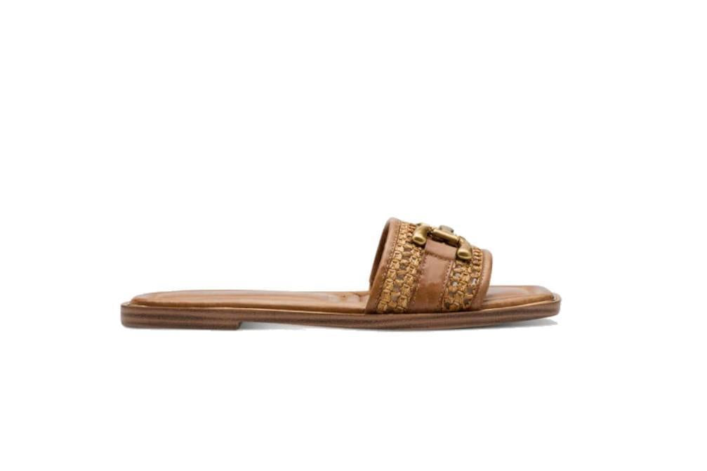 Sandalias planas de pala Tamaris  1-27100-42-305 en cuero