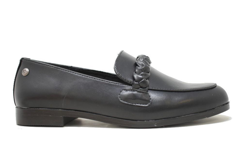 Mocasines planos Maraval W0337 en negro para mujer