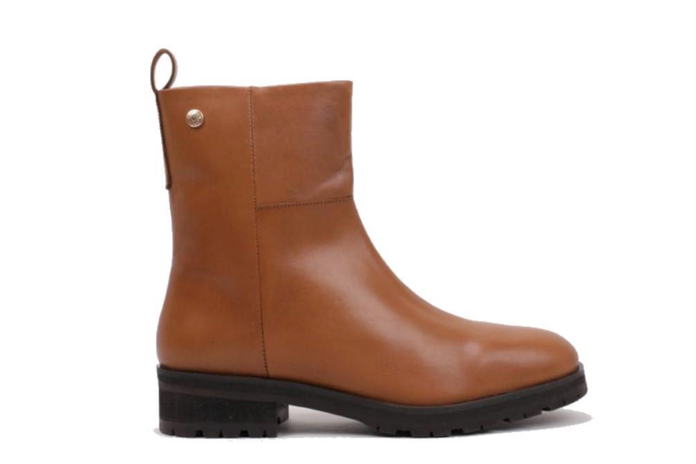 Botines Top3 23933 en cuero para mujer