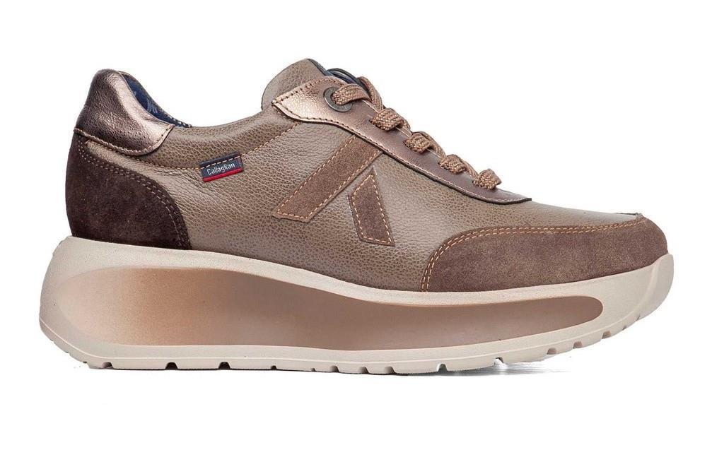 Zapatillas deportivas Callaghan 61605 Grace de color marrón