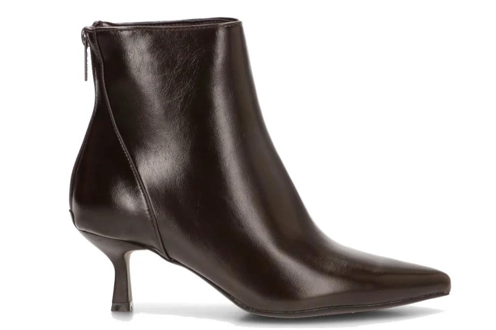Botines de tacón fino Etika Vibra 32031 café