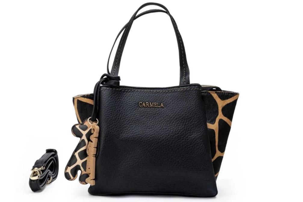 Bolso shopper Carmela 186248 par mujer tipo Maletín con Print Animal