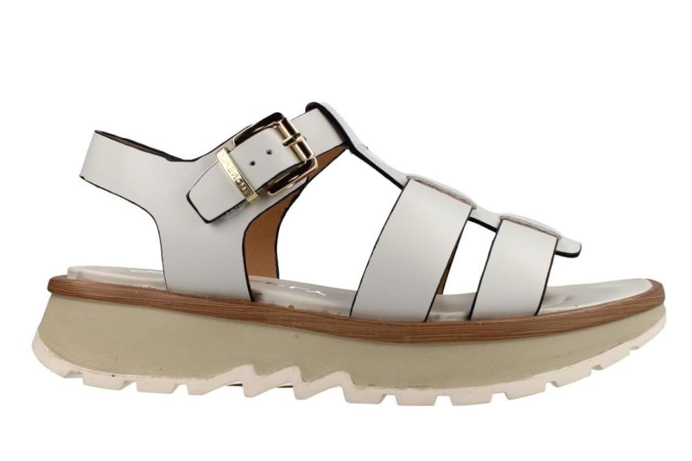 Sandalia de Plataforma Stonefly 223847 049 blanco para Mujer | Comodidad, Estilo y Altura