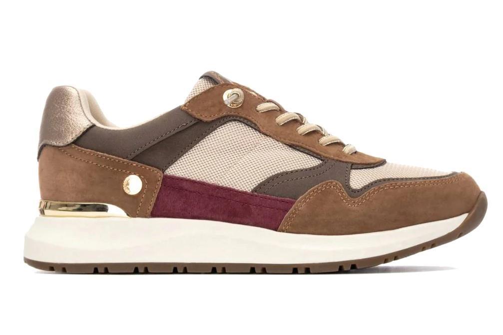 Zapatillas deportivas casuales XTI 14420601 en camel