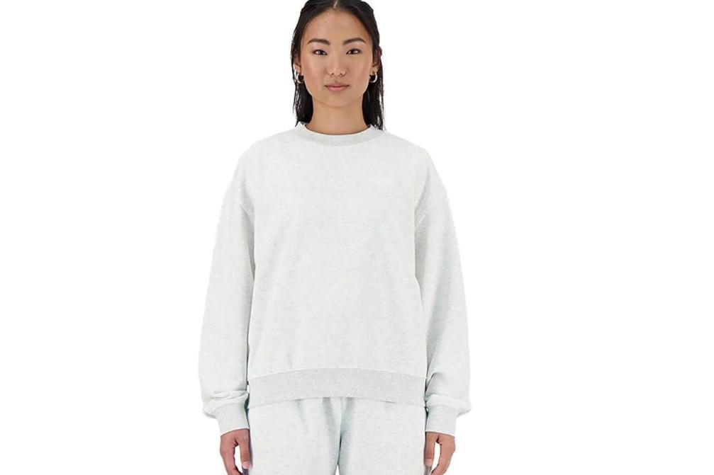 Sudadera New Balance Sport Essentials French Terry Crew Sudadera Mujer