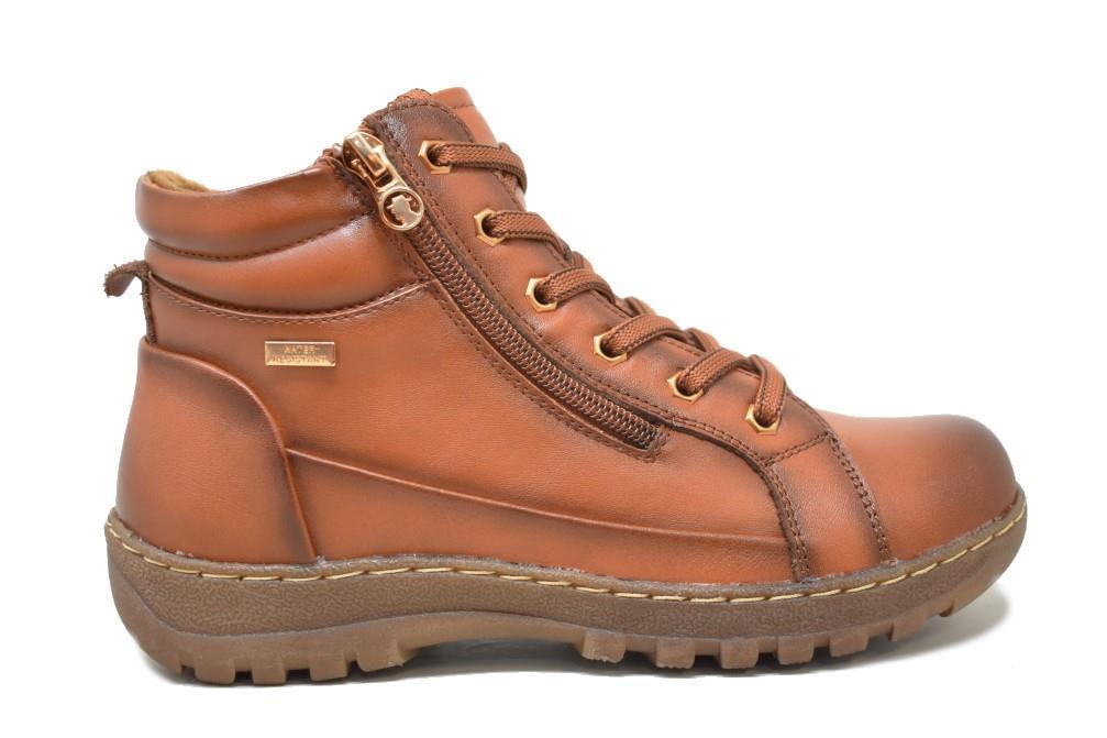 Botines con cordones Coronel Tapiocca T725-33 en camel