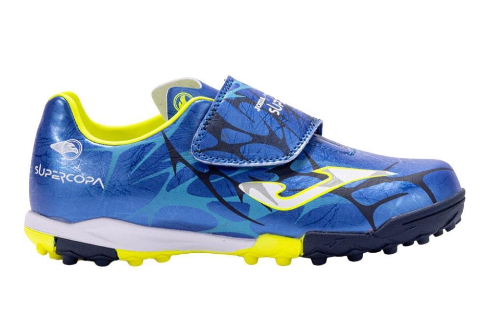 Zapatillas futbol Joma SUPER COPA JR SCJ2504TFV en Royal para niño