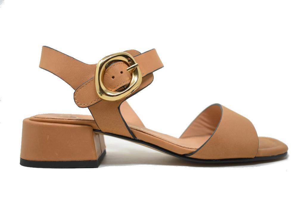 Sandalias de tacón Stonefly KARA 4 CALF en tabaco para mujer