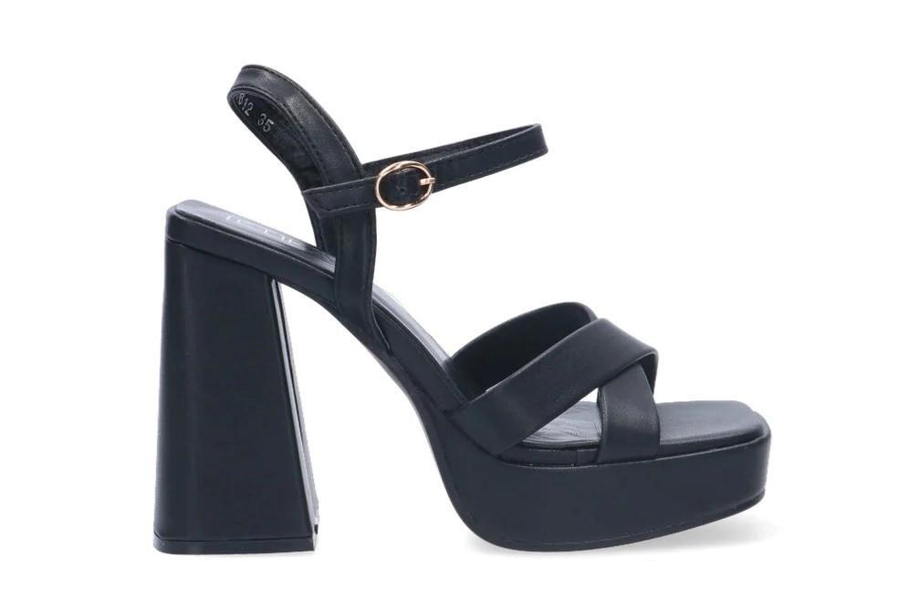 Sandalias de fiesta Etika ARINAGA 91612 para mujer en negro
