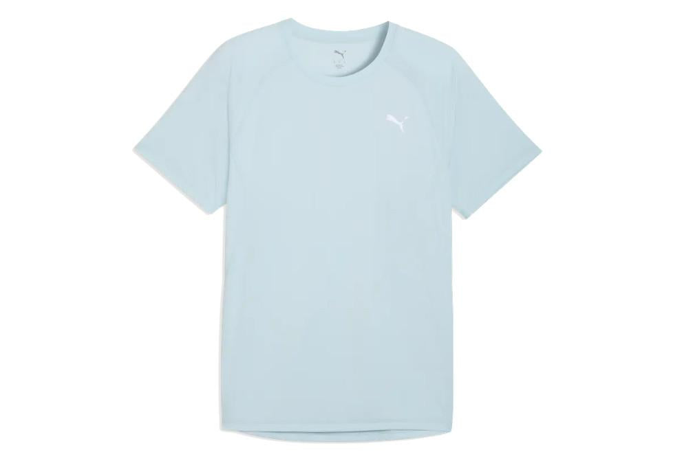 Camiseta de running PUMA Velocity azul mujer 526600-48