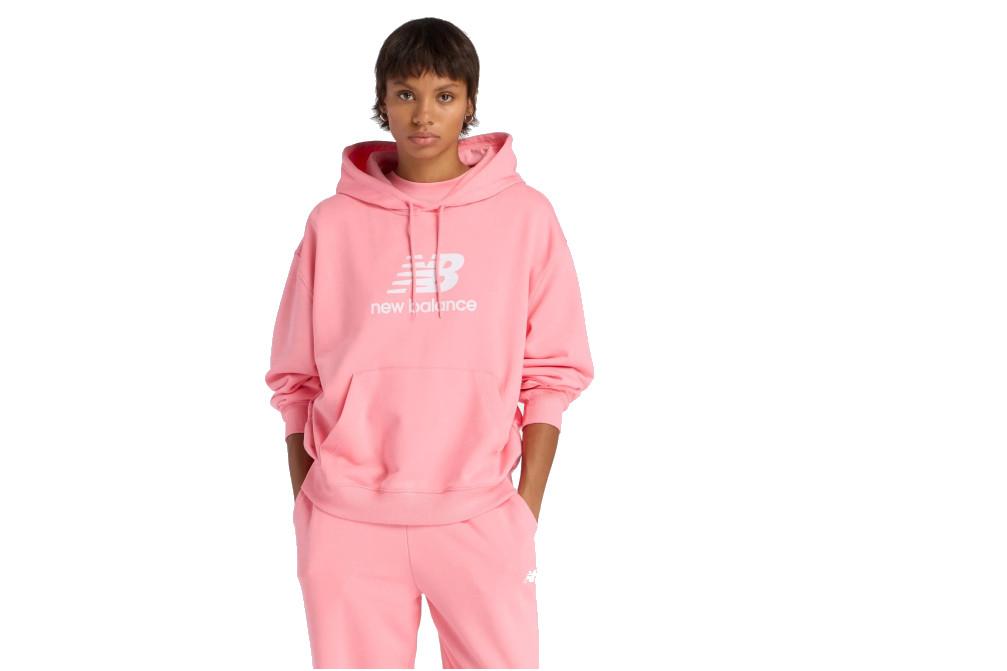 Sudadera con capucha WT41504-AA6 Sport Essentials French Terry Logo de color rosa