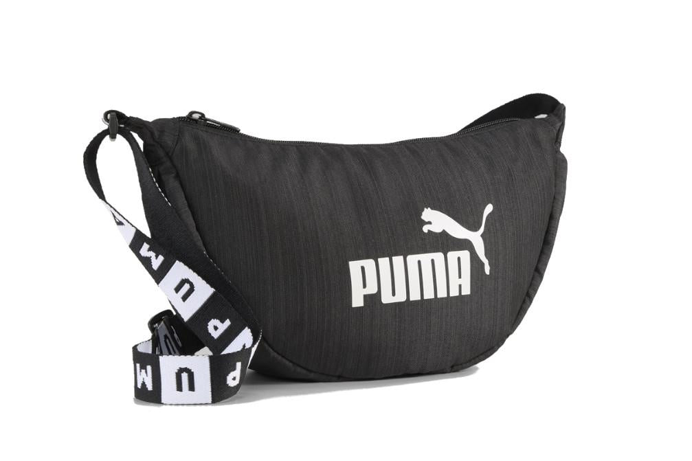 Bandolera Puma Base Half Moon 092509 negra de 3 litros