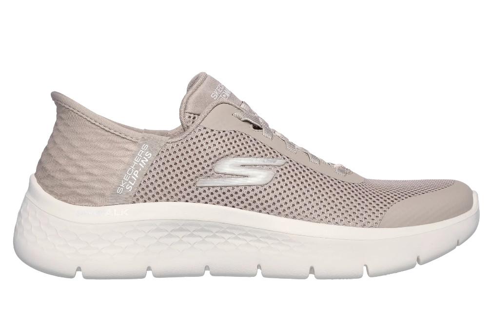 Zapatillas deportivas Skechers Slip-ins GO WALK Flex Grand Entry 124836 taupe para mujer