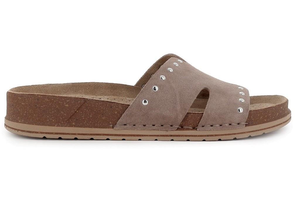 Zueco WALK & FLY 7447 50961 A5 CAMOSCIO en taupe