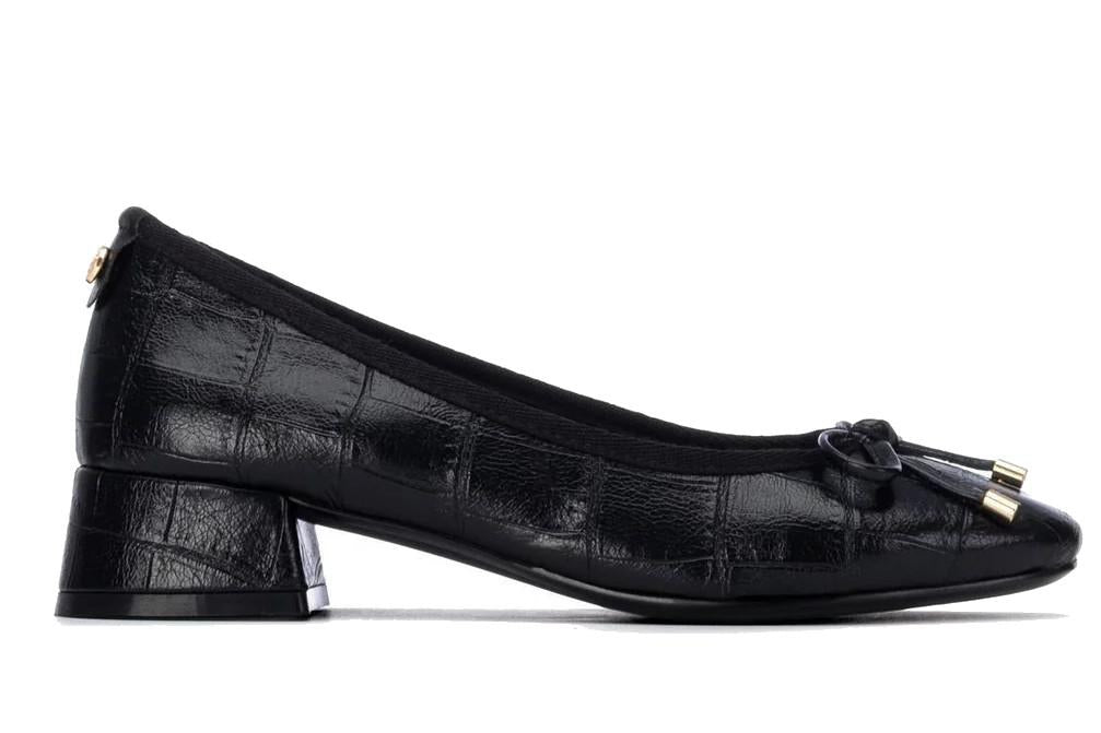 Bailarinas con tacón bajo XTI 146377 en negro para mujer