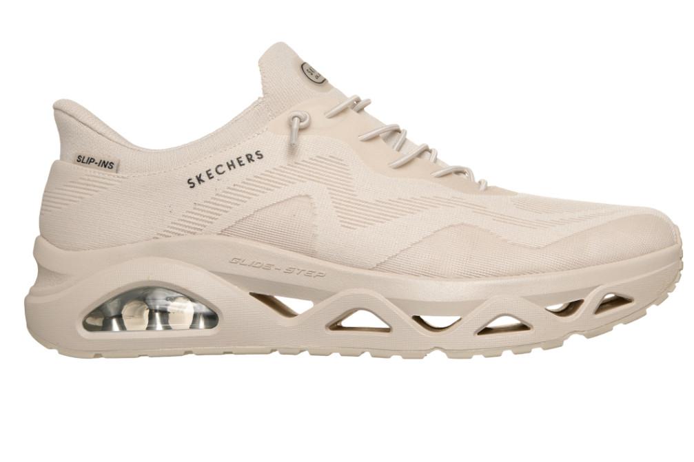 Zapatillas Hombre Skechers Slip-Ins UNO Glide-Step Air Gliders Natural | Skech-Air® y Memory Foam™