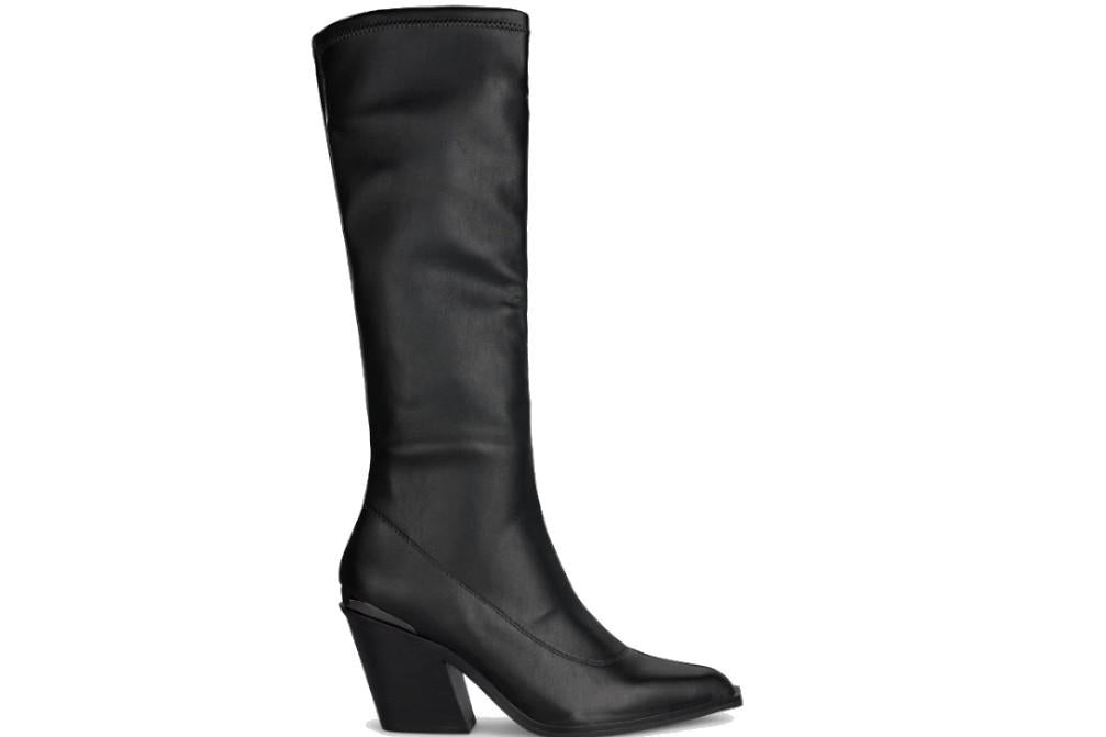 Botas altas Alma en Pena I2652611C negras con tacón metalizado