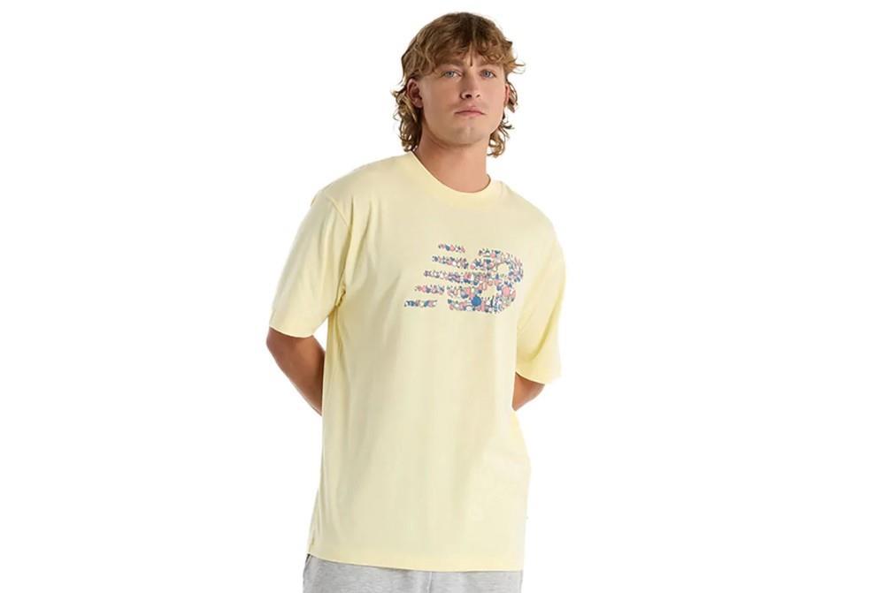 Camiseta NEW BALANCE wt MT51920 en amarillo para hombre