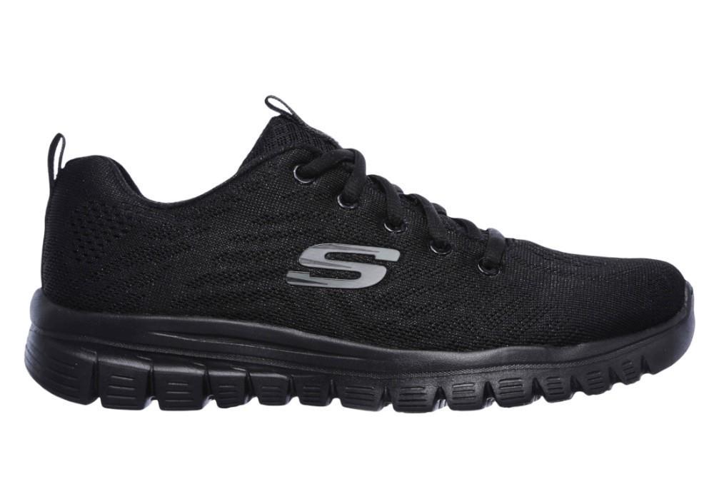 Zapatillas Skechers Graceful - Get Connected en negro para mujer