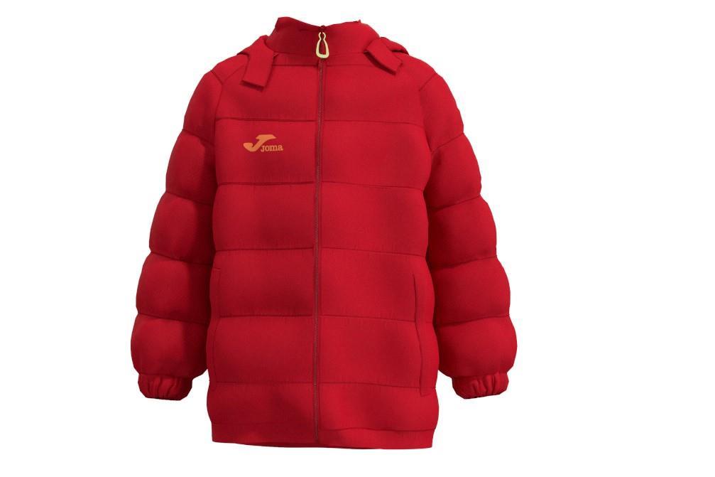 Anorak Joma Metaverse en rojo para niños