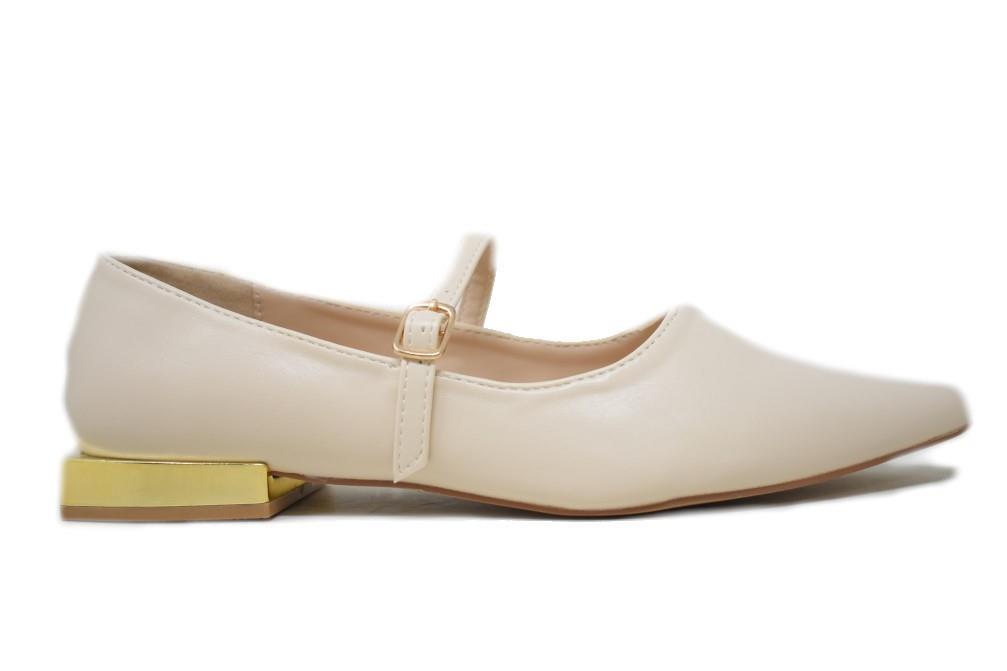 Bailarinas Isteria 24007 en beige para mujer