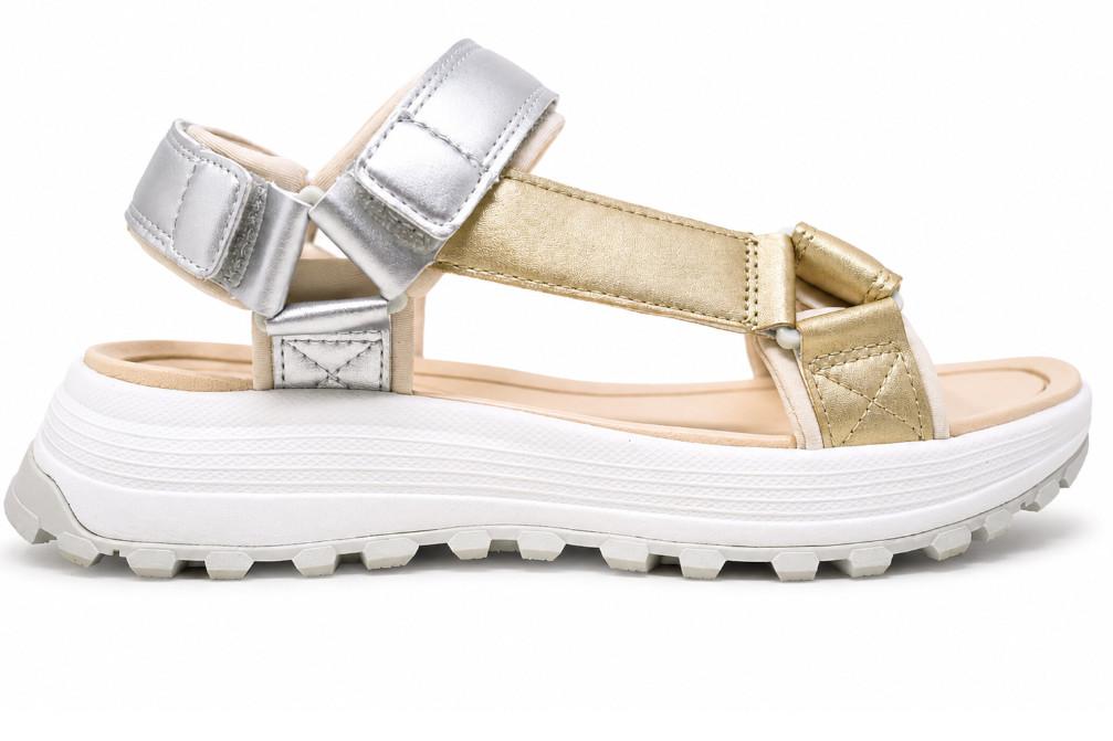 Sandalias deportivas Californianas Gioseppo Oyugis 79257 Plata con Plataforma para Mujer