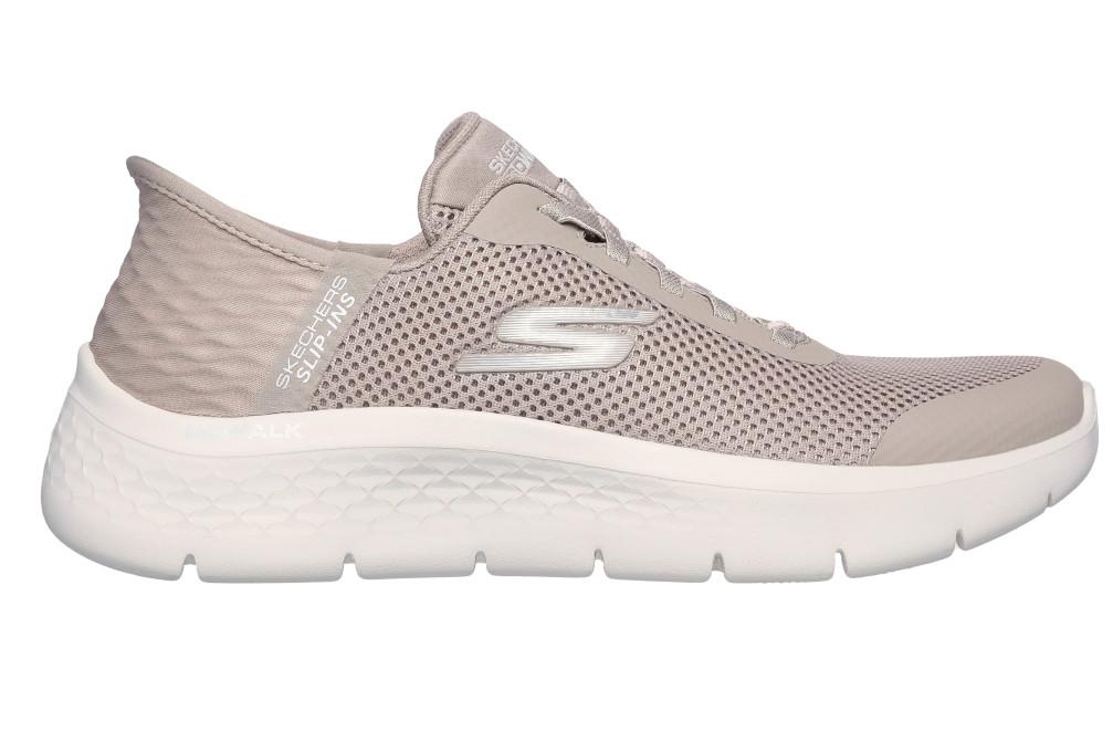 Zapatillas Mujer Skechers Slip-Ins GO WALK Flex Grand Entry taupe| Memory Foam y ULTRA GO®