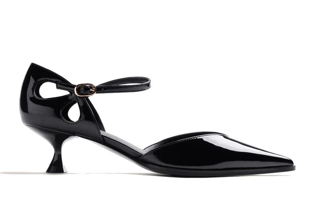 Zapatos de tacón para fiesta Gioseppo 80803 Efecto Charol en negro para mujer