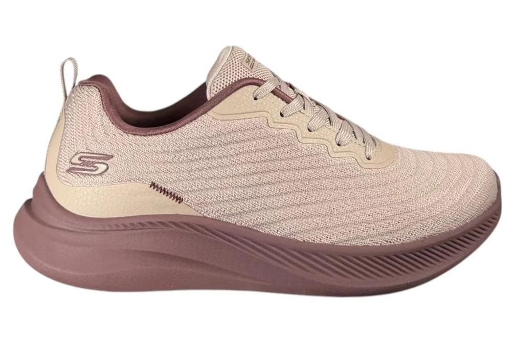 Zapatillas Skechers BOBS Moda Flex Mellow Dawn 117731 rosa natural para mujer