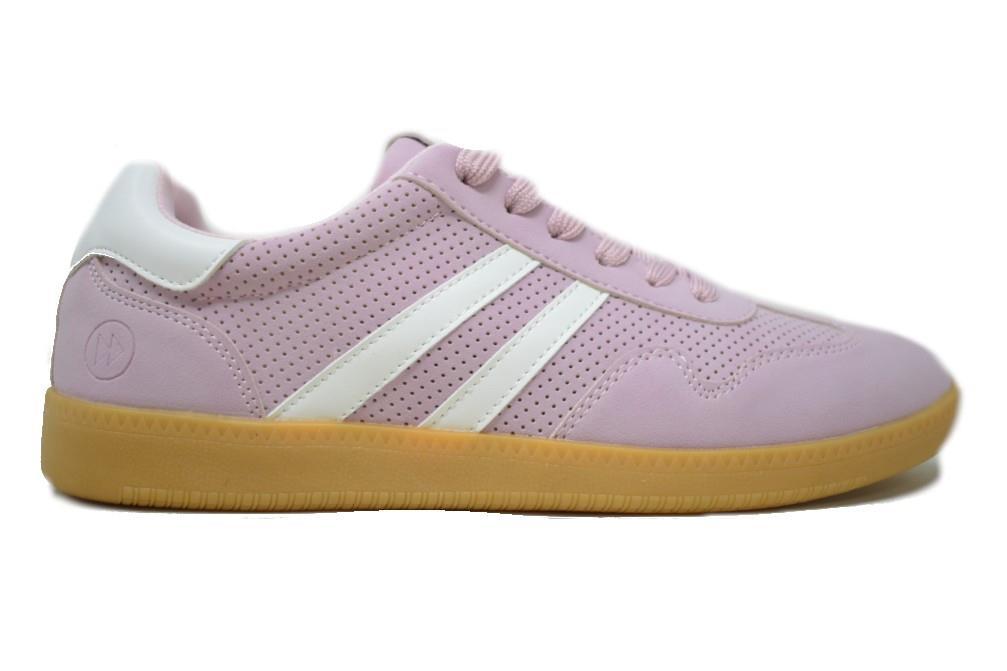 Zapatillas planas Maraval W0409 cómodas y modernas de color rosa