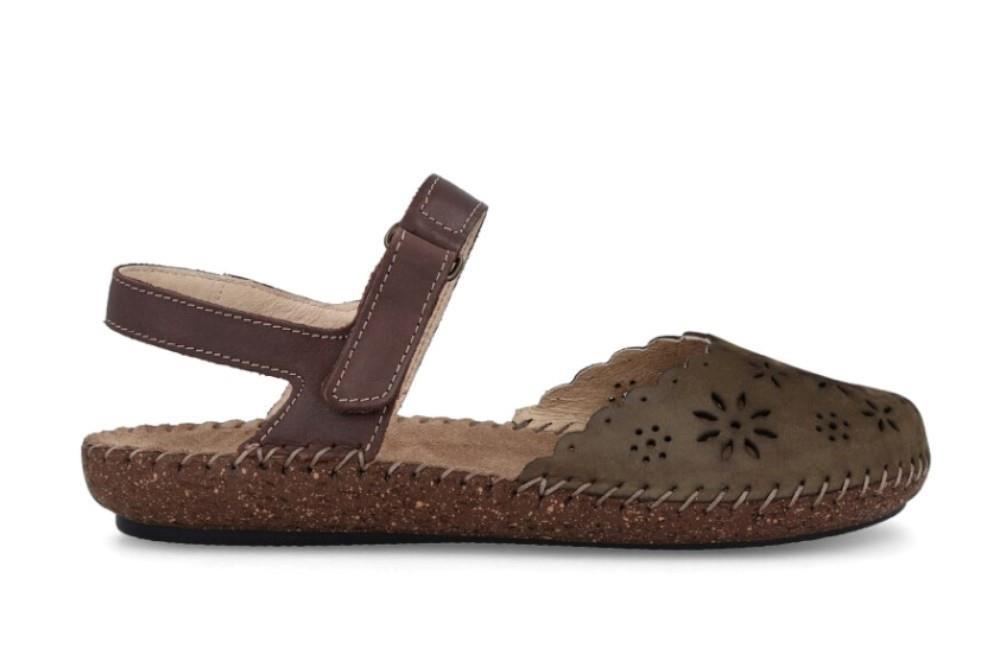 Sandalias Walk & Fly Nerano 7261 50411 en caqui para mujer