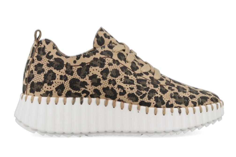 Zapatillas deportivas Walk & Fly AH-9837 A5 en leopardo
