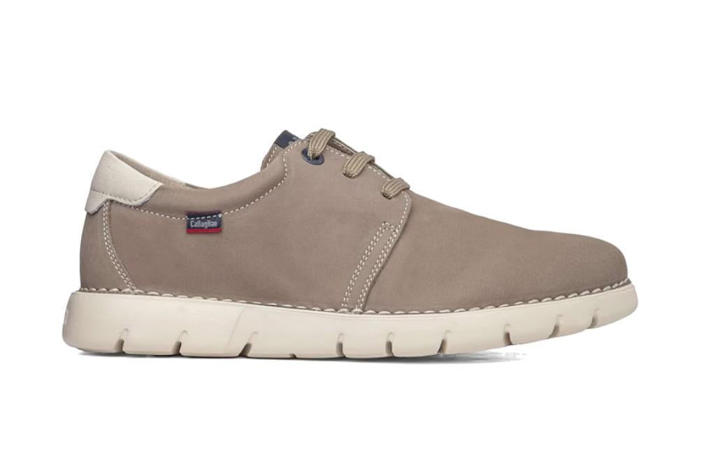 Zapato con cordones Callaghan 57700 Flexible en piedra