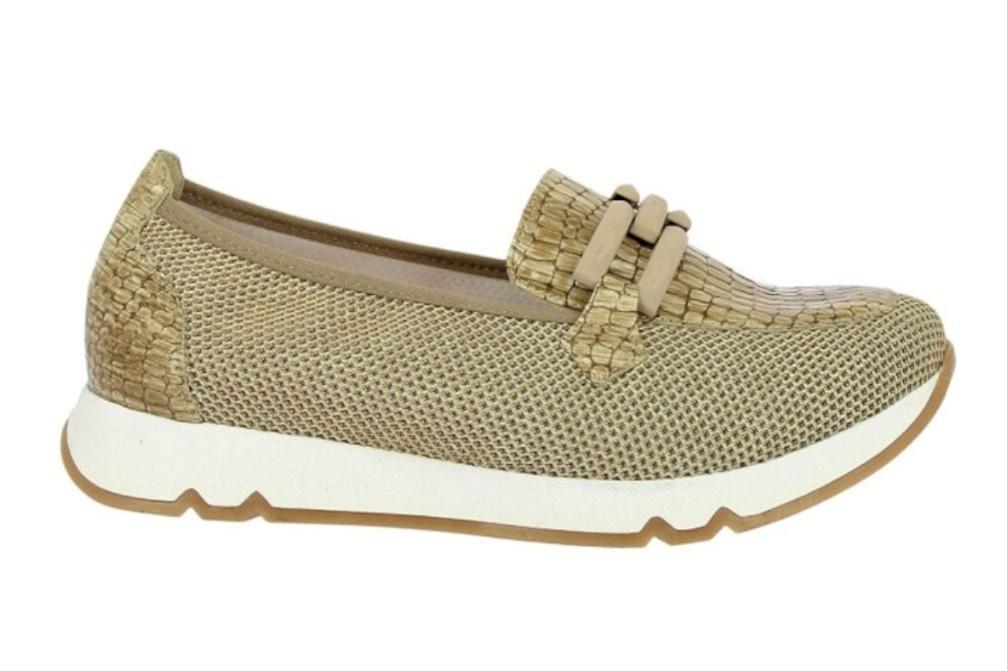 Mocasines Doctor Cutillas 82555 en camel para mujer