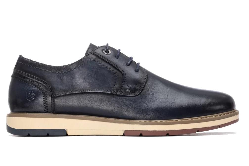 Zapatos con cordones Carmela 162678 en azul marino