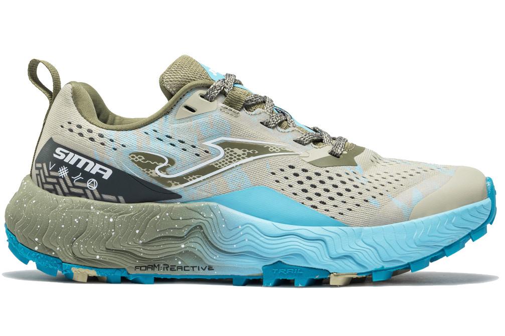 Zapatillas de senderismo o Trail Joma Sima 2612 Gris Claro Mujer TKSMLW2612