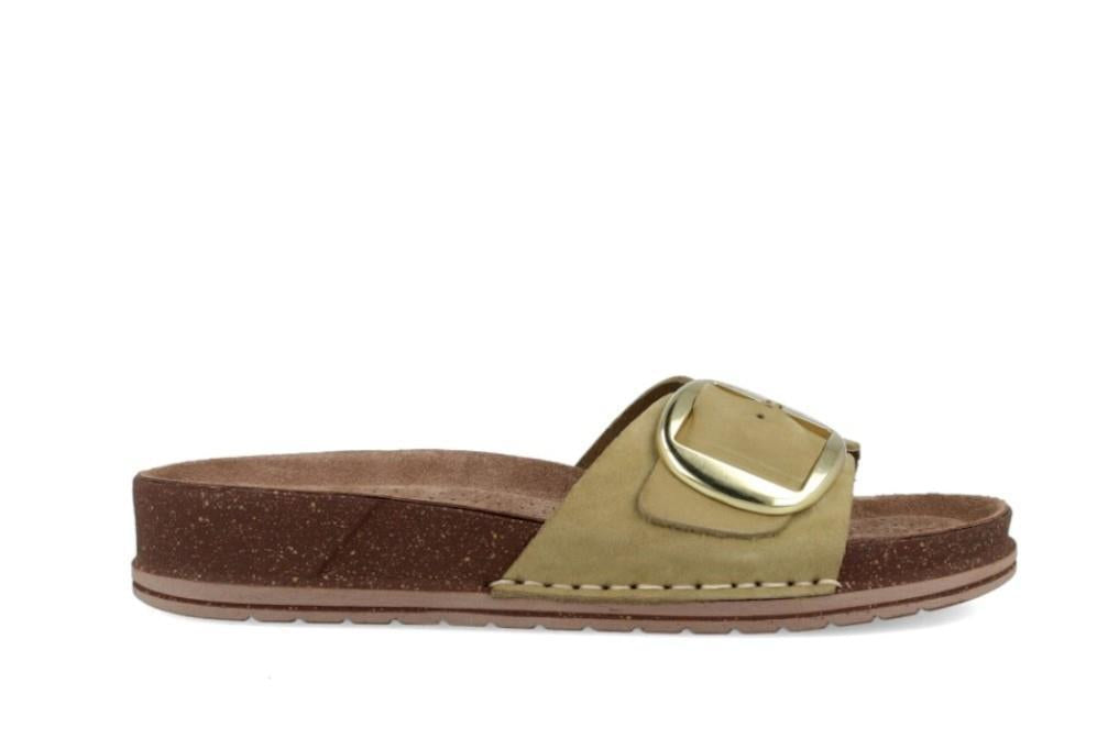 Sandalias planas bio Walk & Fly Bambola 7447 50530 en kaki