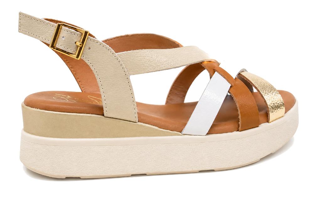 Sandalias de Cuña Mujer Oh My Sandals 5960 Hielo