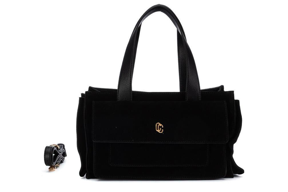 Bolso Shopper Carmela 186254 Negro con Bandolera